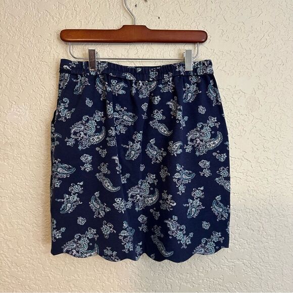 Skies Are Blue- Stitch Fix- Bernice Scallop Hem Skirt‎ Size Medium - Picture 8 of 10